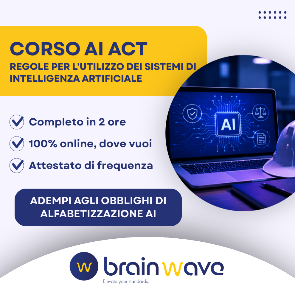 Corso AI ACT: regole per l'utilizzo dei sistemi di Intelligenza Artificiale