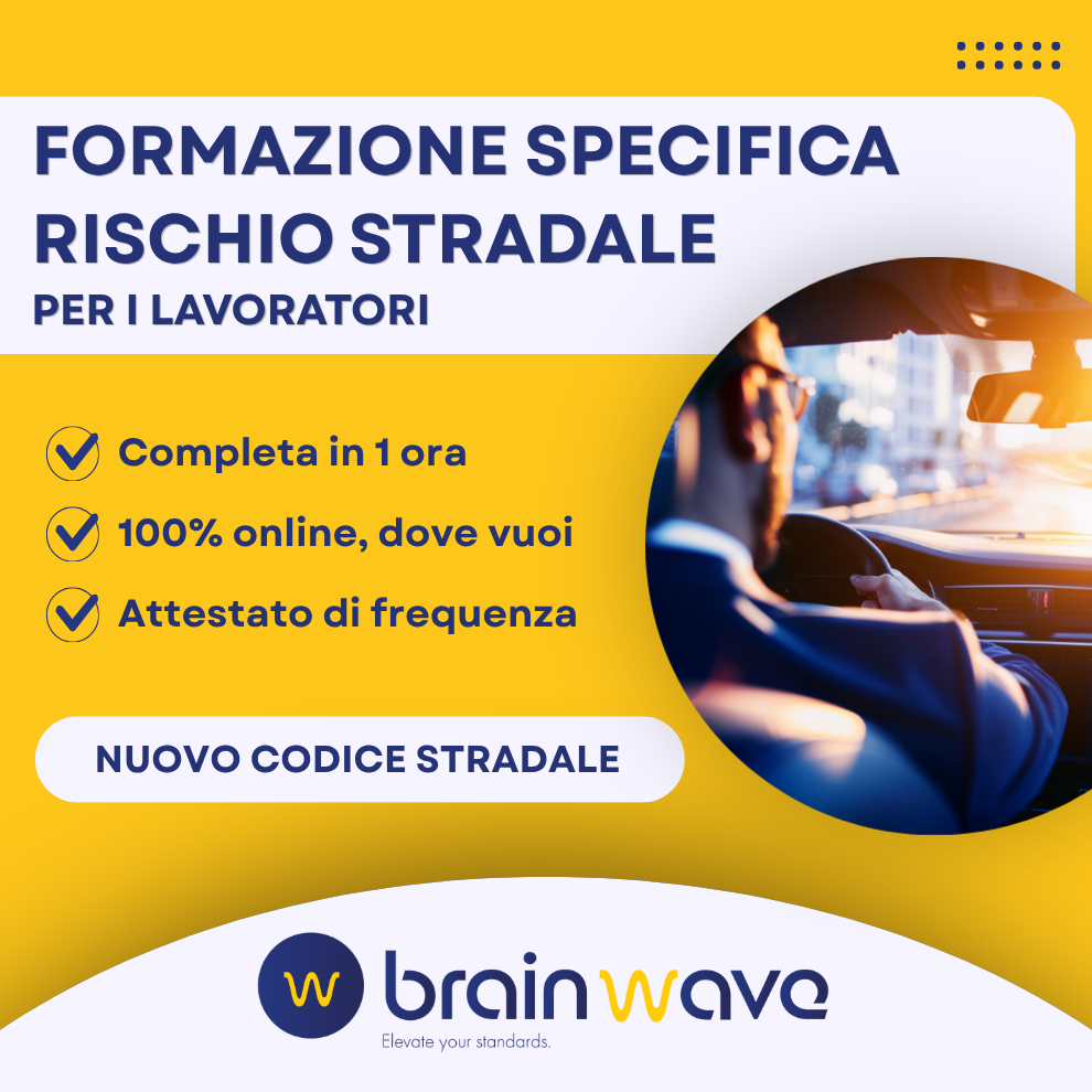 Corso di Formazione Specifica per Lavoratori | Rischio stradale: il Nuovo Codice della Strada