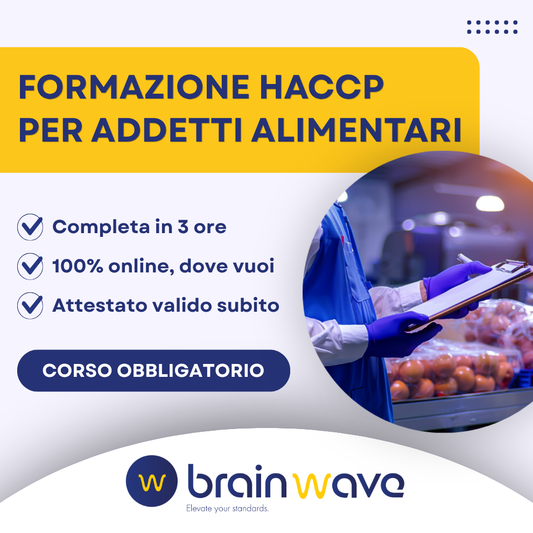 Corso di formazione HACCP per Addetti Alimentari