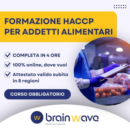 Corso di formazione HACCP per addetti alimentari